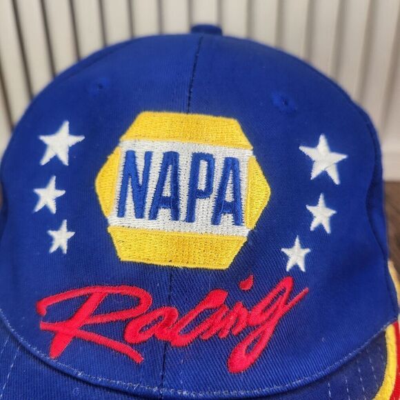 NAPA Racing Strap Back Blue Logo #15 Michael Waltrip Cars NASCAR USA Sports Dad - Picture 3 of 11